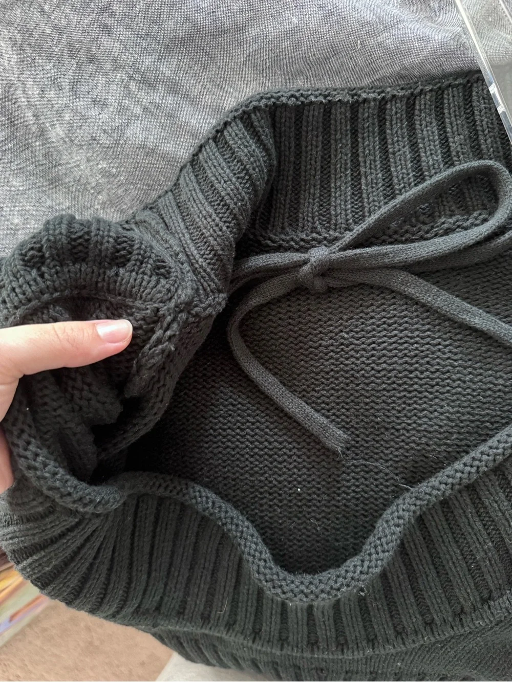 J Crew The Rollneck by BUCI In Black Size XS